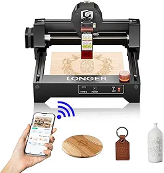 Ray5 Mini Laser Engraver with WiFi and Safety
