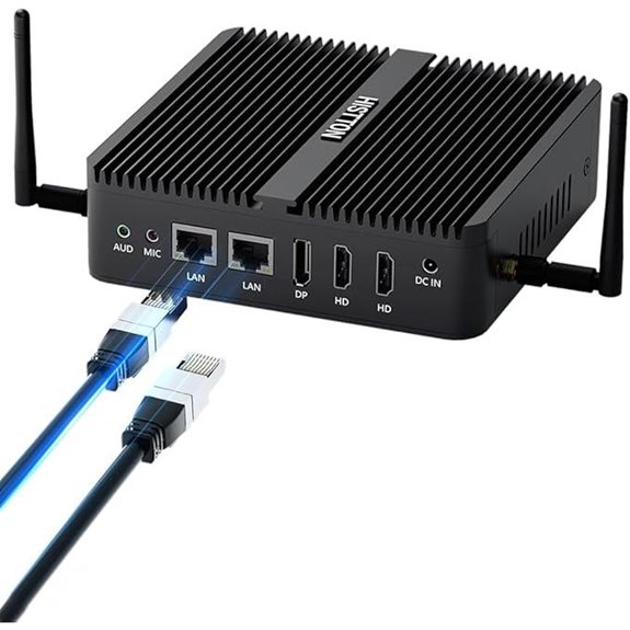 HISTTON Mini PC N100 8GB RAM 256GB SSD Fanless