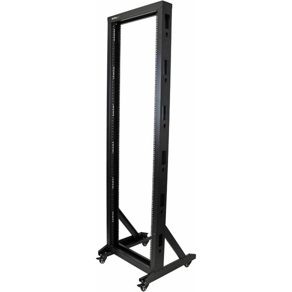 StarTech 2-Post 42U Mobile Open Frame Server Rack