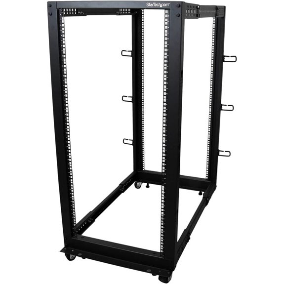 StarTech 25U Mobile Open Frame Server Rack