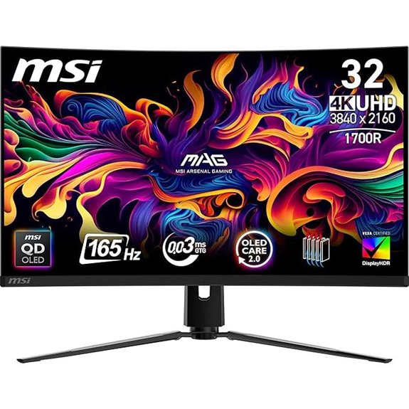 MSI MAG 321CUP QD-OLED 32 Monitor with Speakers