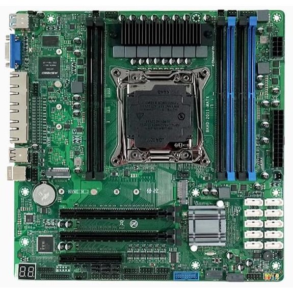 NAS Motherboard with SATA M.2 PCIe and DDR4 RAM