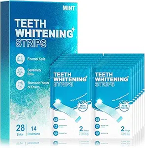 Oralfree Natural Teeth Whitening Strips (28) Mint