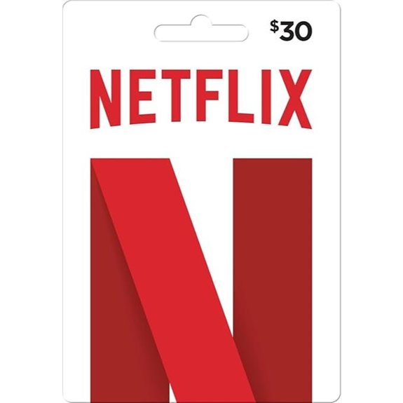 Netflix N Gift Card $30