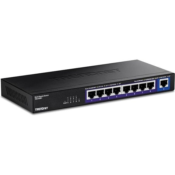TRENDnet 9-Port Multi-Gig Switch (TEG-S591)