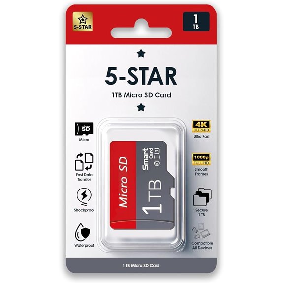 1TB Micro SD Card for Devices and Cameras