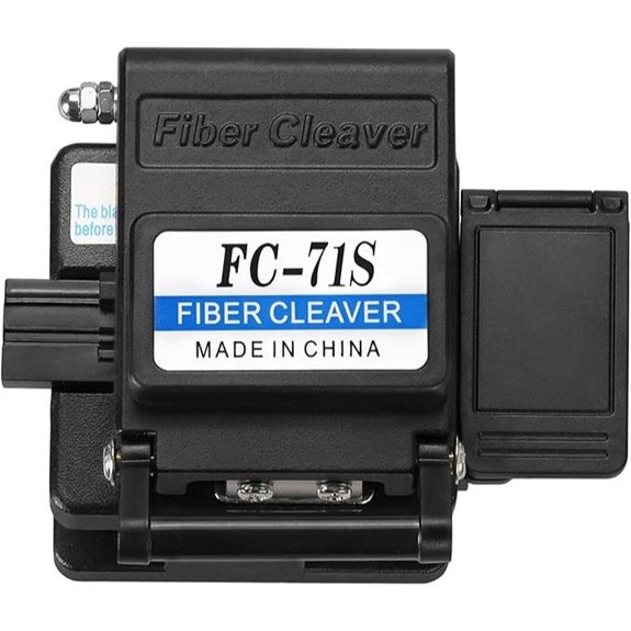 FC-71S Optical Fiber Cleaver with Waste Fiber Box
