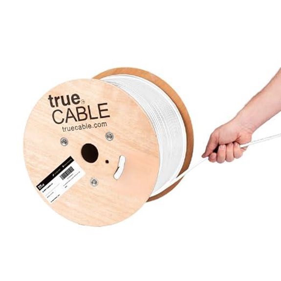 True Cable Outdoor Cat6 Ethernet Cable 1000ft