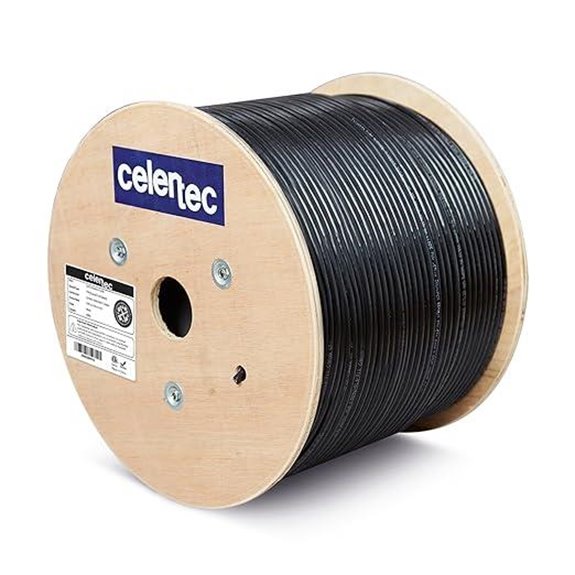Celertec Shielded Cat6 Outdoor Ethernet Cable 500ft