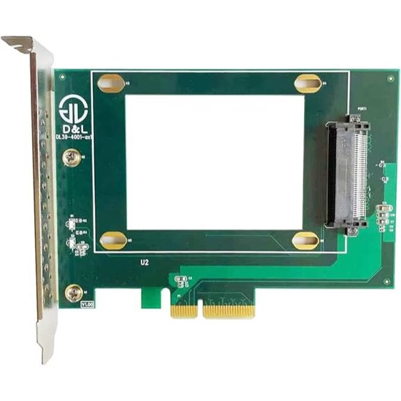 Dilinker PCIe 4X to U.2 NVMe Adapter