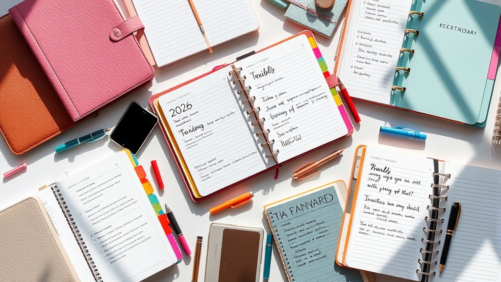 planner layout size durability