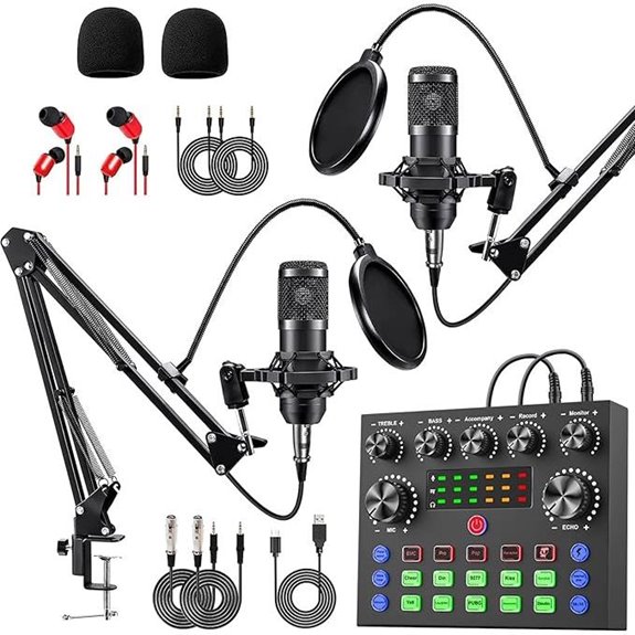 Sktome Podcast Bundle with Microphone and Voice Changer