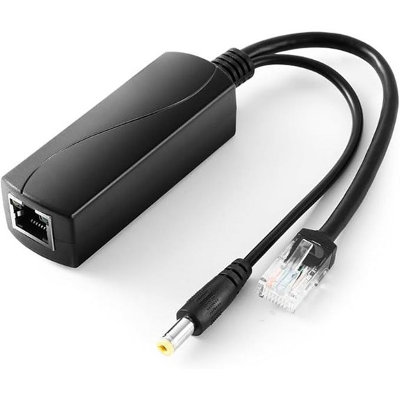 Gigabit PoE Splitter 12V for CCTV Surveillance