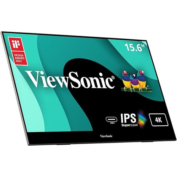 ViewSonic VX1655-4K Portable 15.6 UHD Monitor