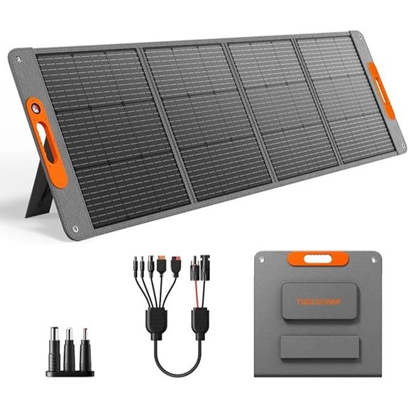 200W Foldable Solar Panel for Power Stations
