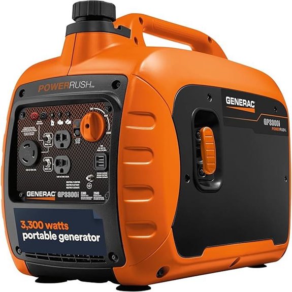 portable 3 300 watt gas generator