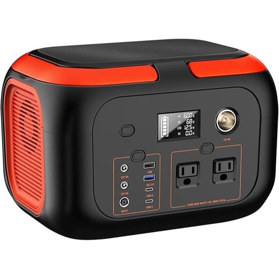SinKeu 600W Portable Power Station with AC Outlet