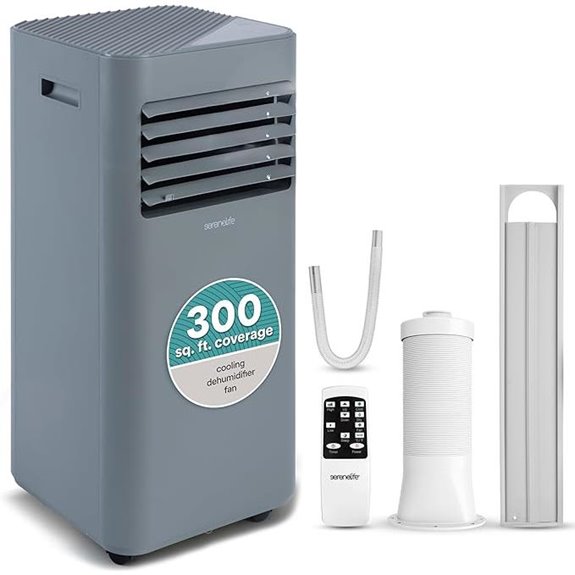SereneLife Portable AC 8000 BTU 3-in-1 Climate Control