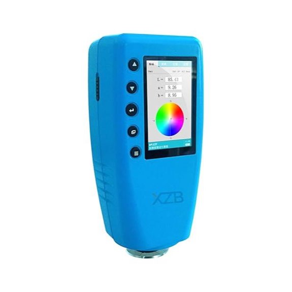 Portable Color Analyzer with CIELAB and CIELCH Display