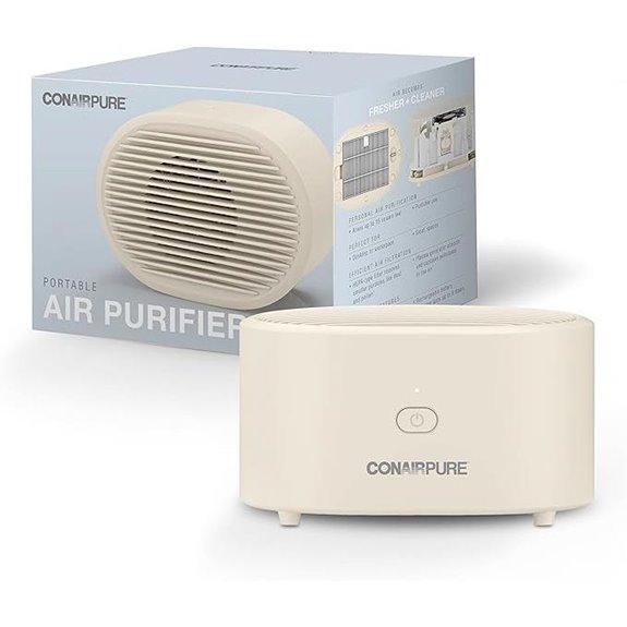 Conair Portable HEPA Air Purifier for Small Rooms