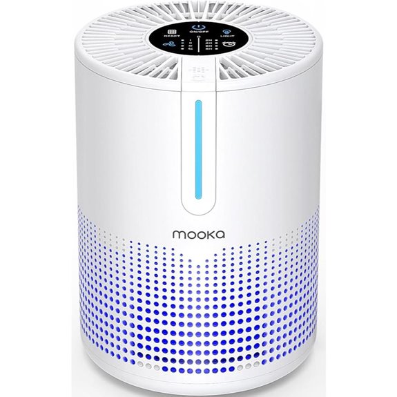 MOOKA H13 HEPA Portable Air Purifier for Home