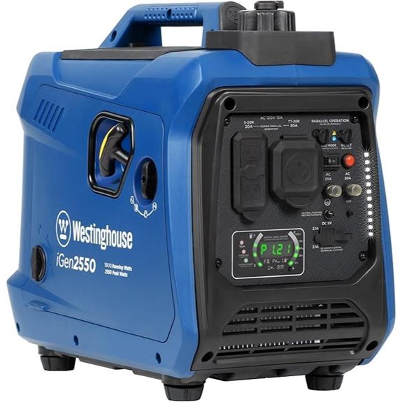 Westinghouse Portable Inverter Generator 2550W RV Ready
