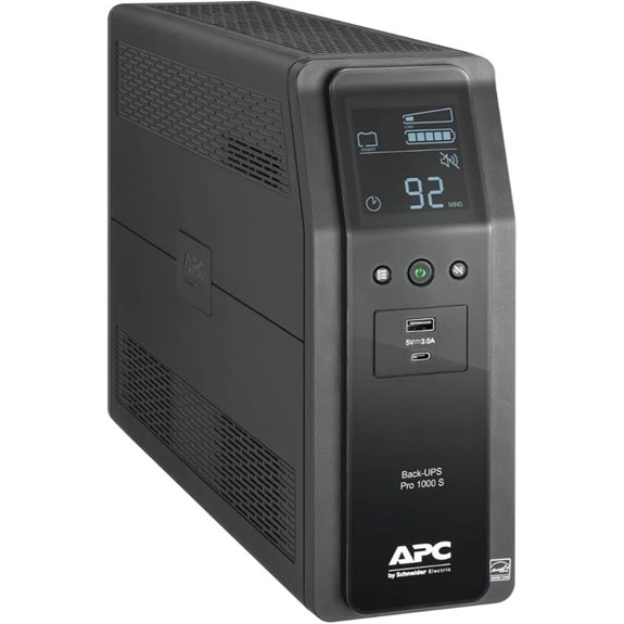 APC Back-UPS Pro 1000VA Surge Protector with LCD