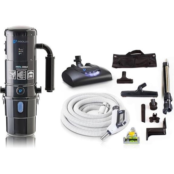 Prolux CV12000 Central Vacuum Cleaner with Tools