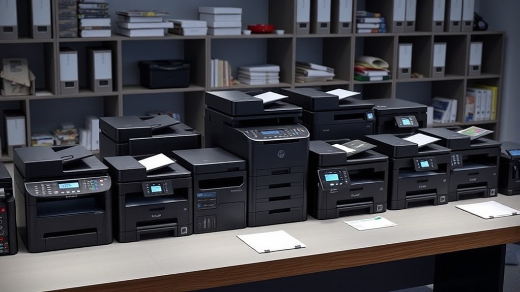 printer speed and features