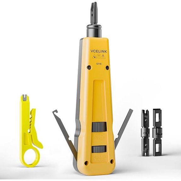 VCELINK Punch Down Impact Tool Kit with Blades