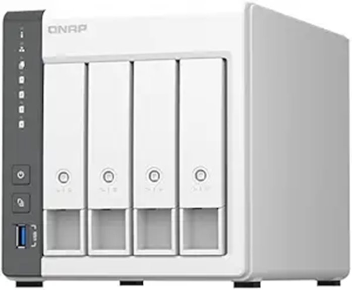 QNAP TS-433-4G-US 4-Bay NAS with Quad-core CPU