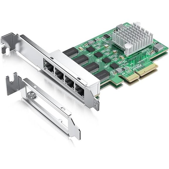 Quad RJ-45 Network Card with Realtek RTL8125BG