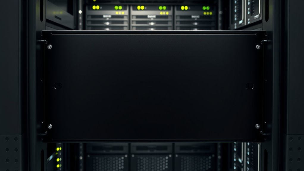 rack filler panel considerations