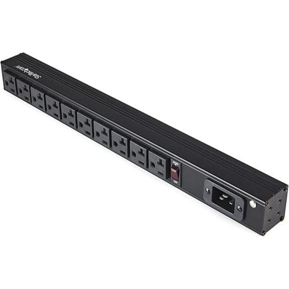 StarTech 10 Outlet Rack Mount Power Strip