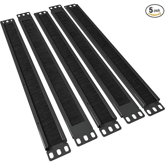 Tupavco 5-Pack 19-Inch Rackmount Cable Management Spacers