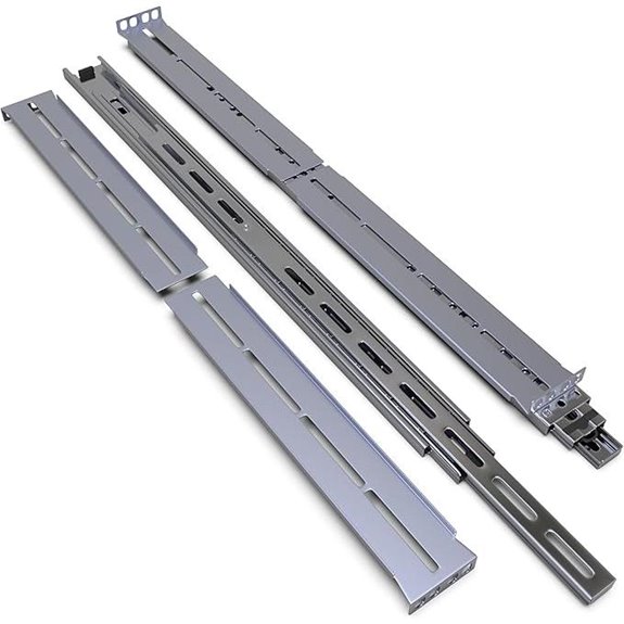 Tupavco Rackmount Sliding Rails for 2U-8U Chassis