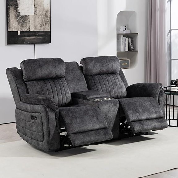 Zero Gravity Power Reclining Loveseat with USB