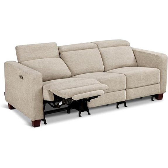 MCombo 88.6 Reclining Sofa with USB Charging