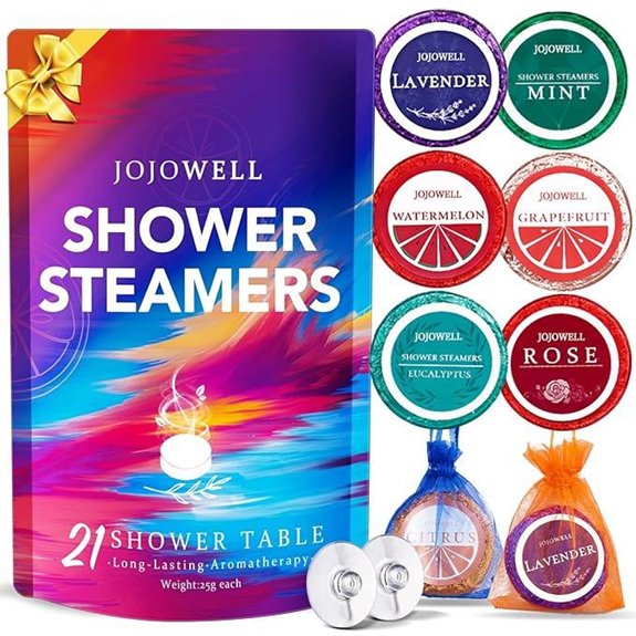 Shower Steamers Aromatherapy Set for Relaxation and Gifts