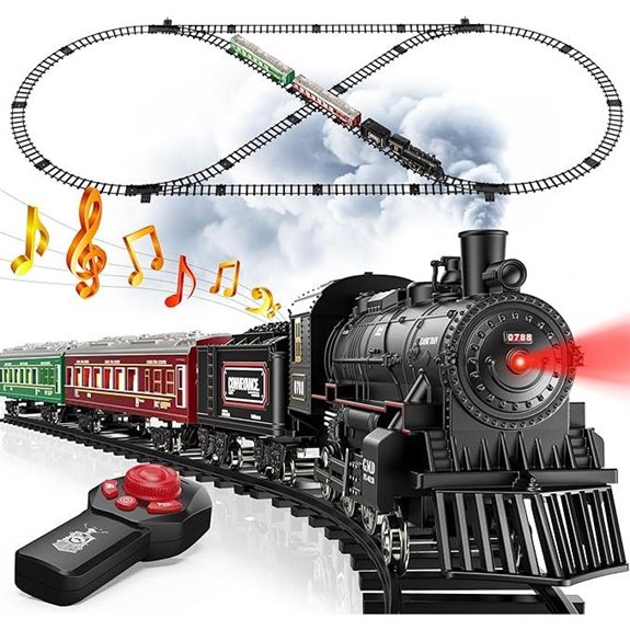 Hot Bee Remote Control Train Set with Light & Sound
