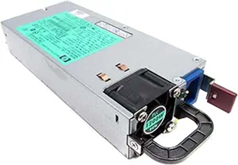 HP 1200W HE PLATINUM Hot Plug PSU for Proliant Servers. (Renewed)