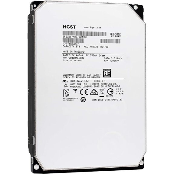 HGST Ultrastar He8 8TB Enterprise Hard Drive (Renewed)