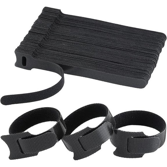 120PCS 6-Inch Reusable Cable Tie Organizer