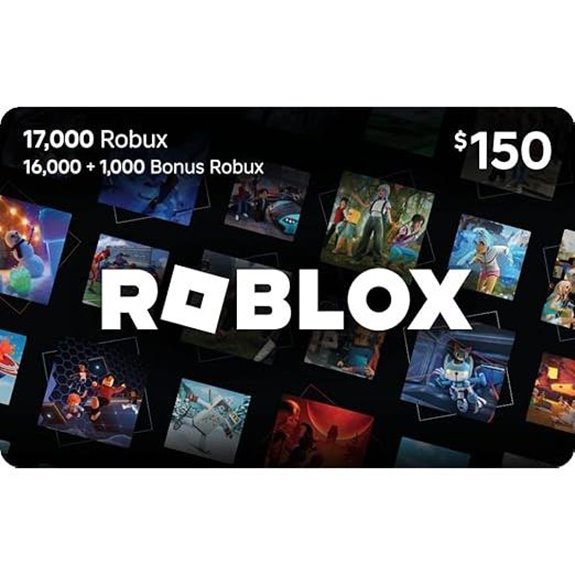 Roblox Digital Gift Card with 17,000 Robux
