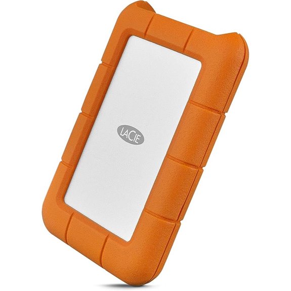 LaCie Rugged 2TB External Hard Drive with Encryption