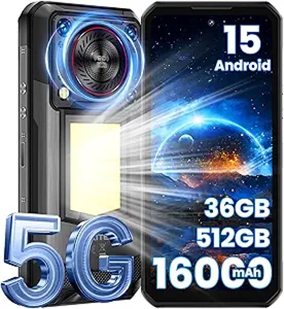 OUKITEL WP56 5G Rugged Smartphone with 128MP Camera