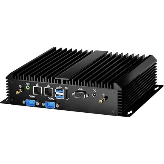 Rugged Fanless Mini PC with Core i7 16GB RAM