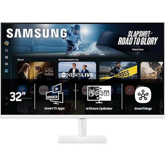 Samsung 32” 4K UHD Smart Monitor with TV Apps