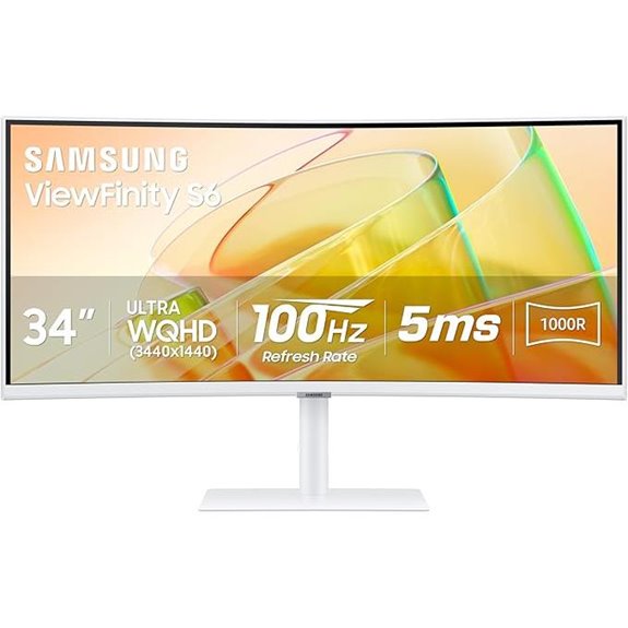 Samsung 34” ViewFinity Curved Monitor with HDR10