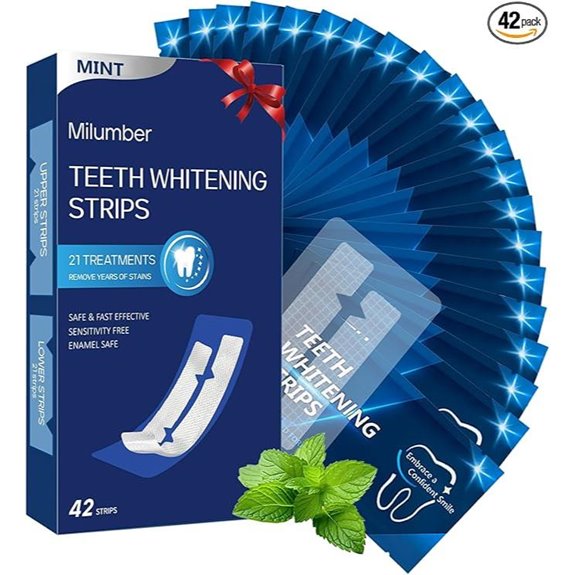 Sensitive Teeth Whitening Strips 42 Count